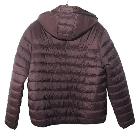 Perry Ellis Mens Lightweight Hooded Puffer Jacket - Mens XXL - Mole - NWT - Picture 4 of 7